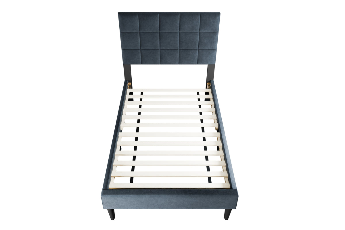 Twin Bed - Charcoal