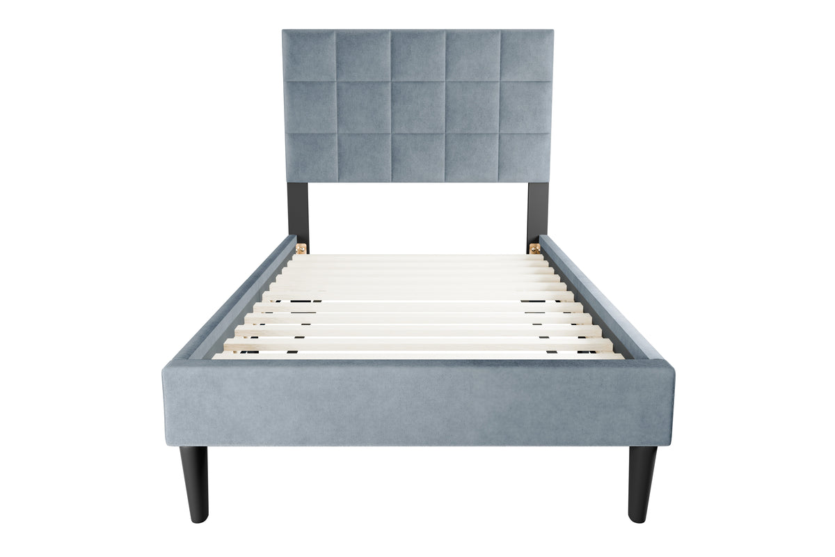 Twin Bed - Gray