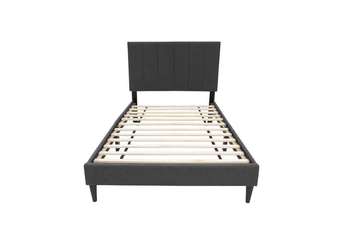 Twin Bed - Charcoal