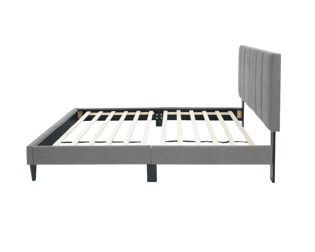 Twin Bed - Gray
