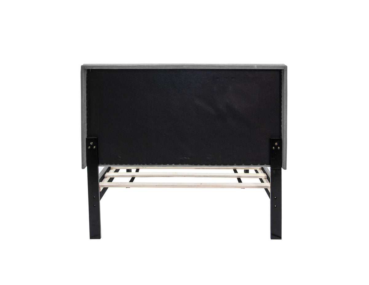 Twin Bed - Gray