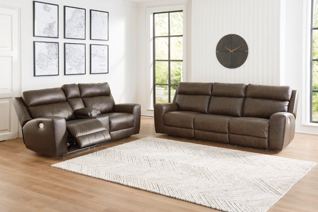 POWER RECLINING SOFA AND LOVESEAT U2540115/18-ASH
