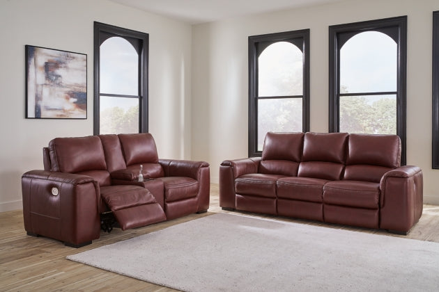 POWER RECLINING SOFA AND LOVESEAT U2550115/18-ASH