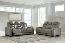 Load image into Gallery viewer, POWER RECLINING SOFA AND LOVESEAT U8530515/18-ASH