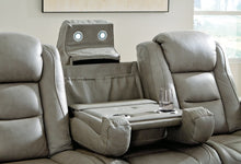 Load image into Gallery viewer, POWER RECLINING SOFA AND LOVESEAT U8530515/18-ASH