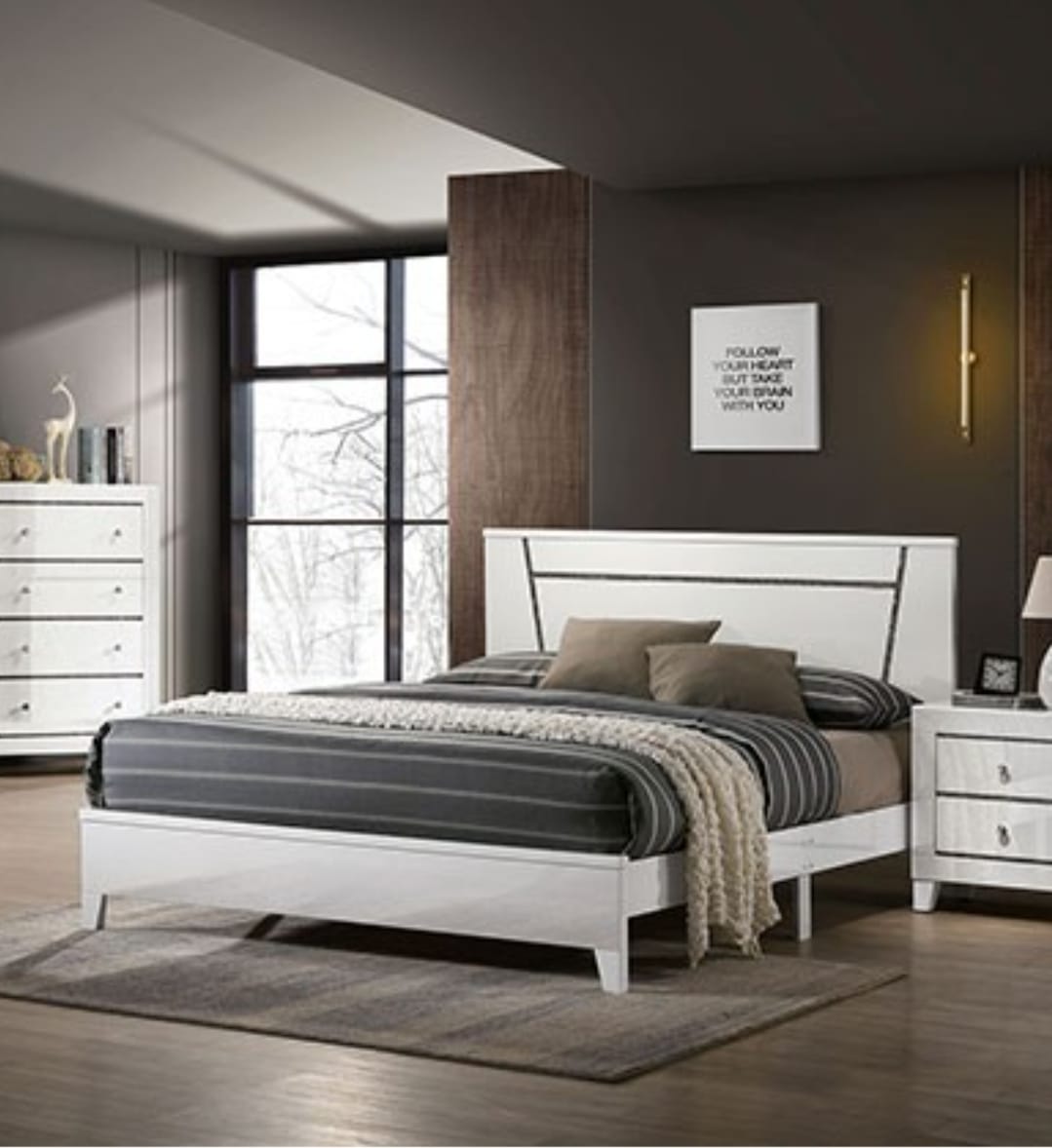 CALKING BED FRAME 7038-FOA