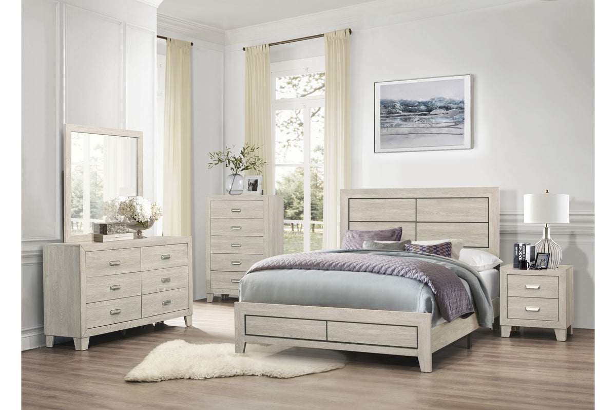 4PCS QUEEN BEDROOM SET #1525HM