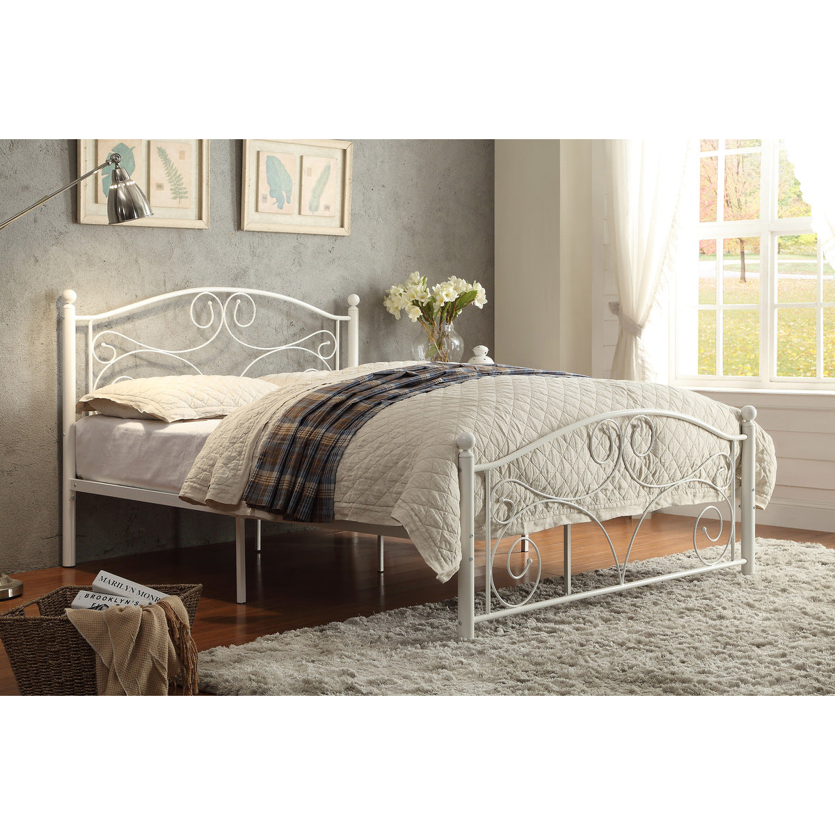 Metal bed frame 2021wh-HE