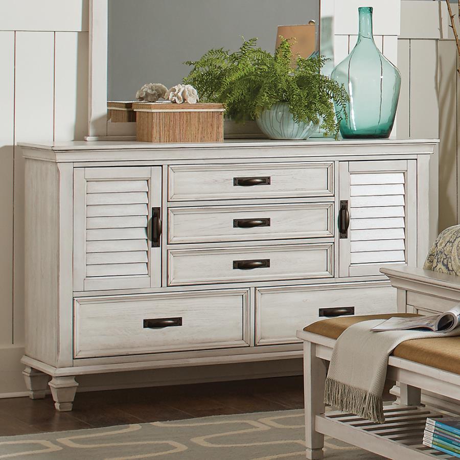 Franco 4 pcs Queen Bedroom Set 305331Q-S4-COA