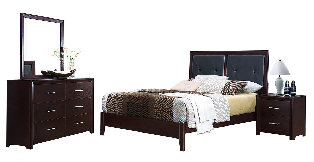 4PCS QUEEN BEDROOM SET #2145HM