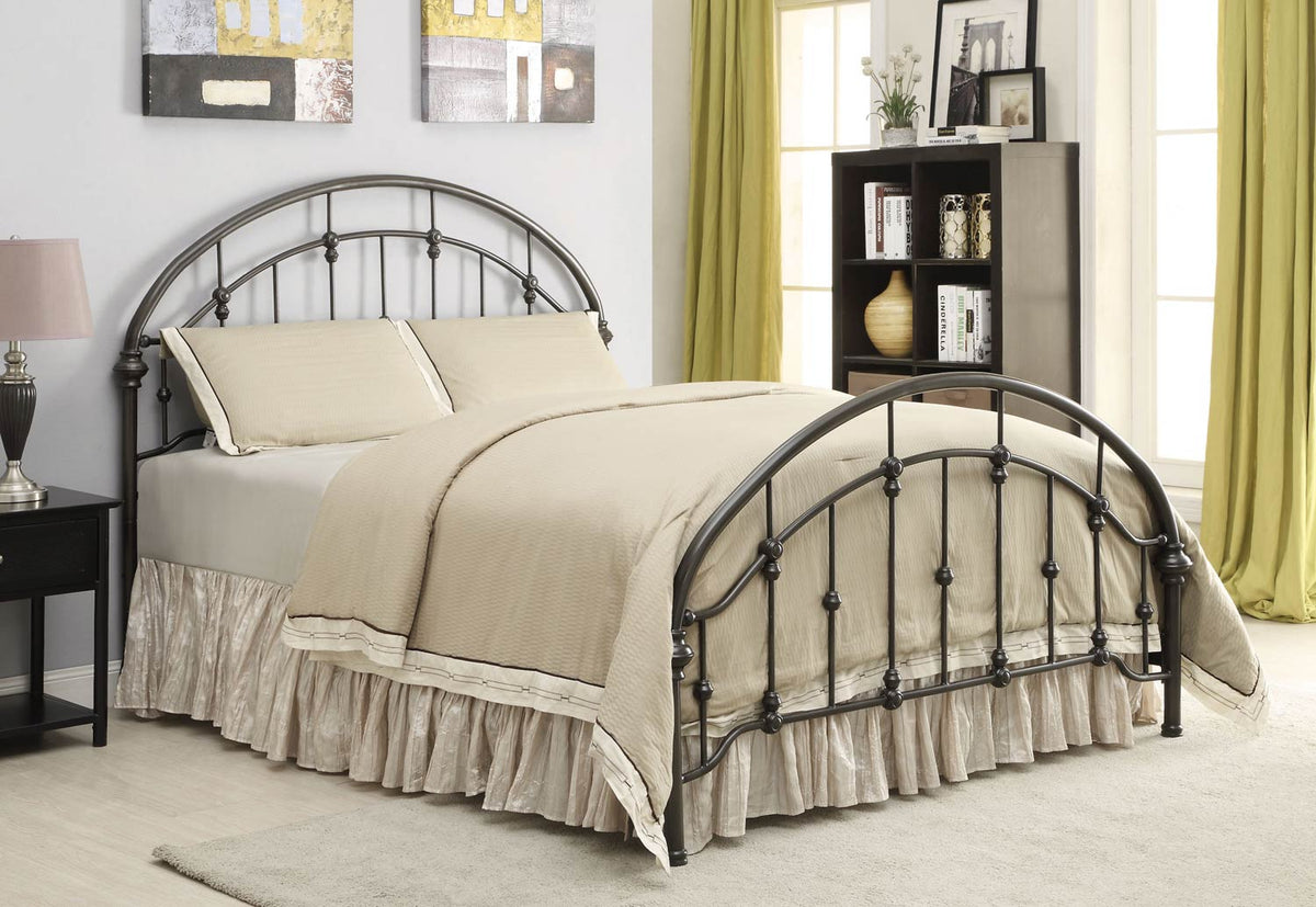 Metal QUEEN Bed frame 300407-COA