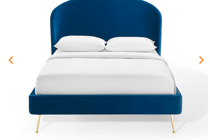 QUEEN BED FRAME MOD-6131-NAV