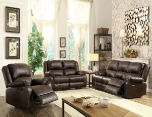 RECLINER SOFA & LOVESEAT 52280/1-ACM