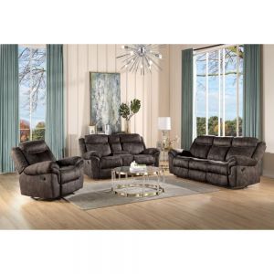 RECLINER SOFA & LOVESEAT 55020/1-ACM