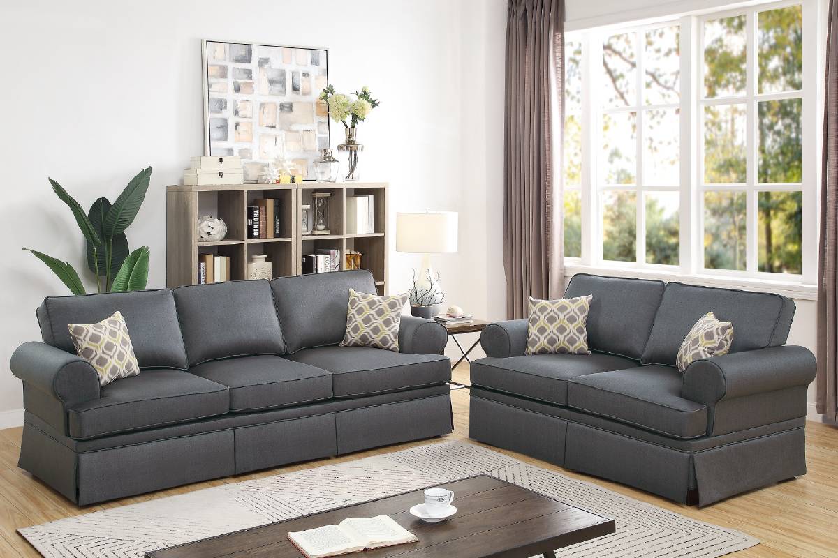 2 PCS SOFA SET F6441-POU