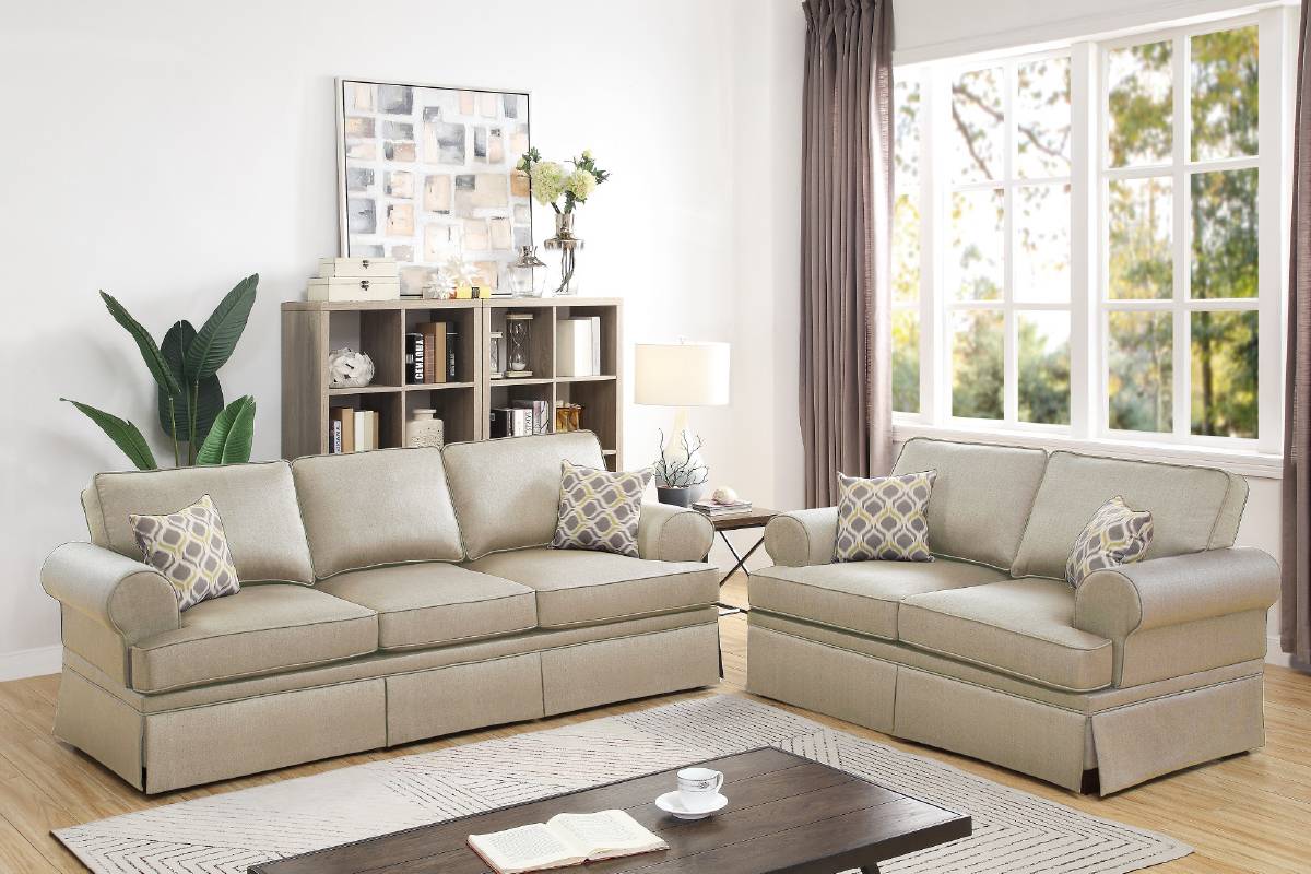 2 PCS SOFA SET 6442-POU