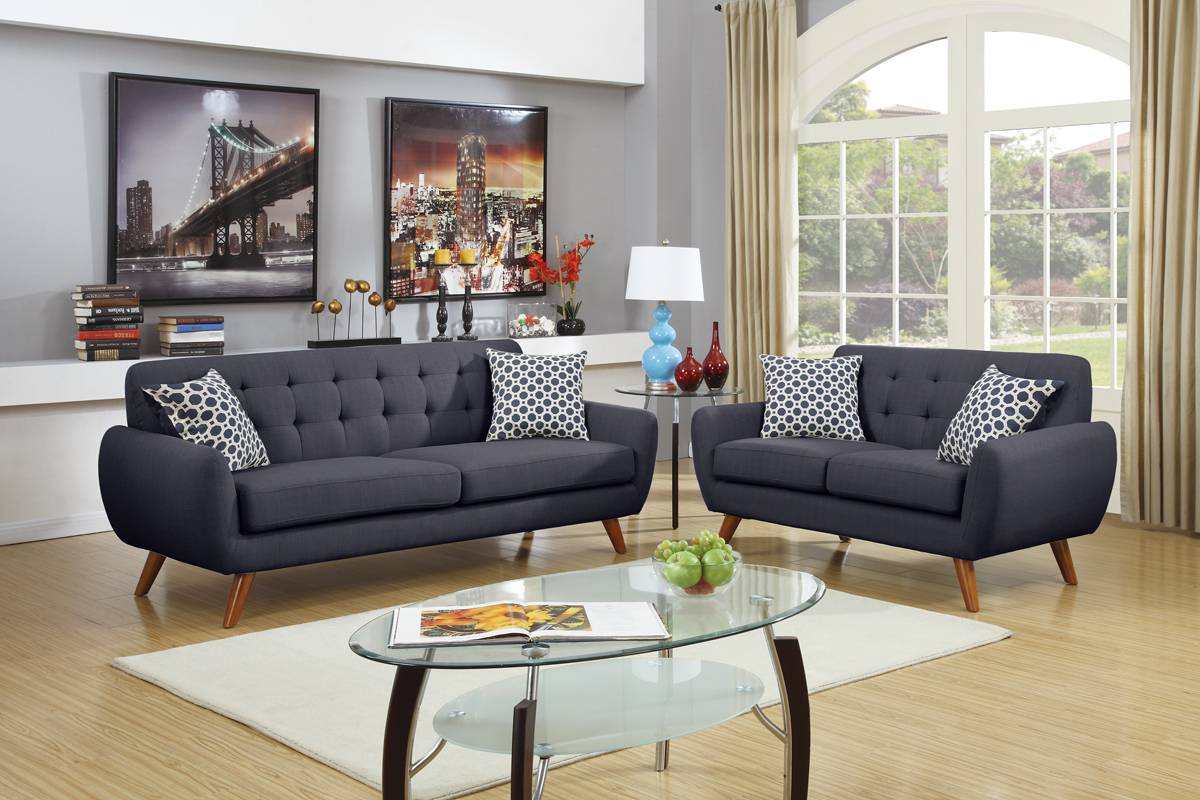 2 PCS SOFA SET F6913-POU