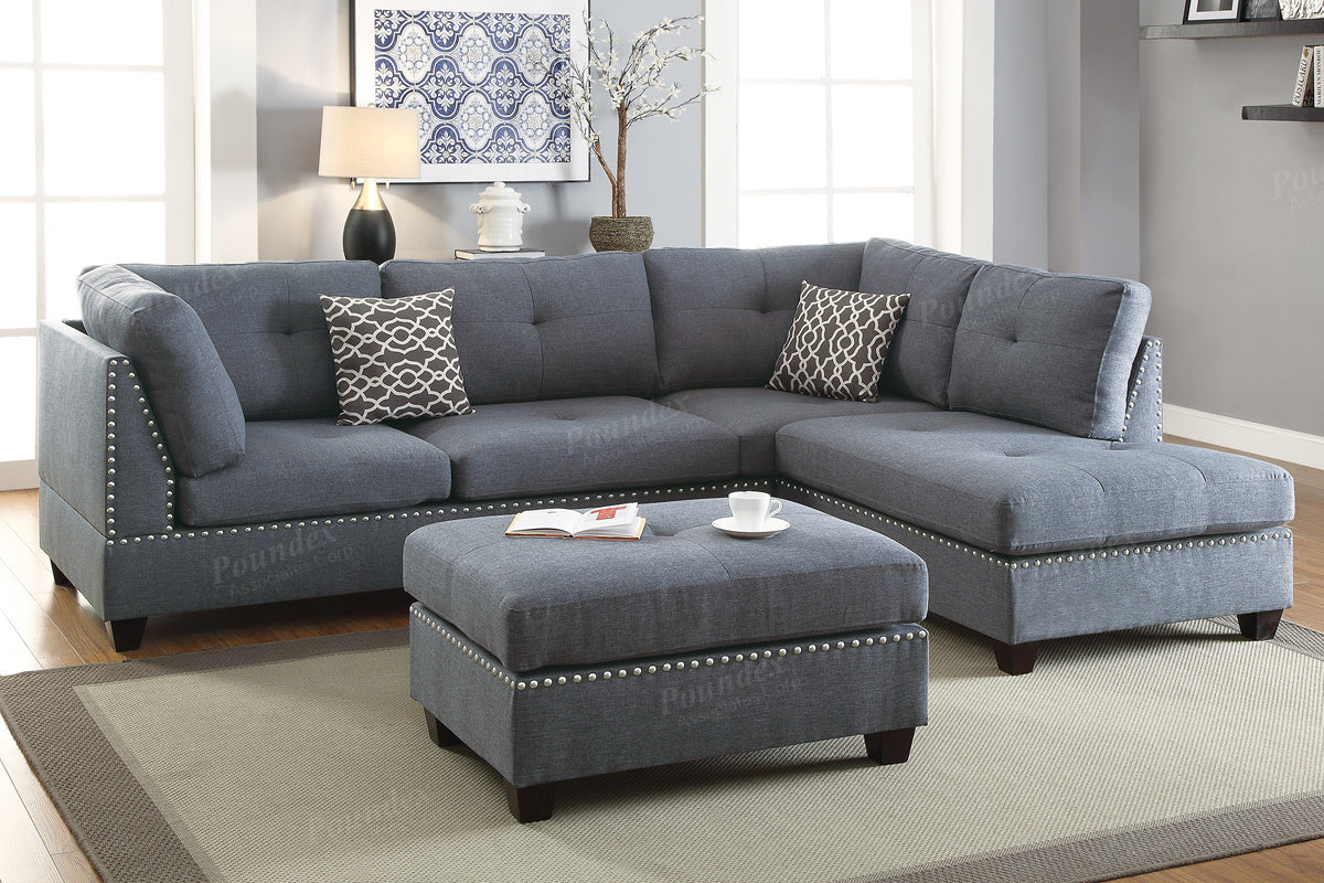 3 PCS SECTIONAL SOFA 6973-PDX