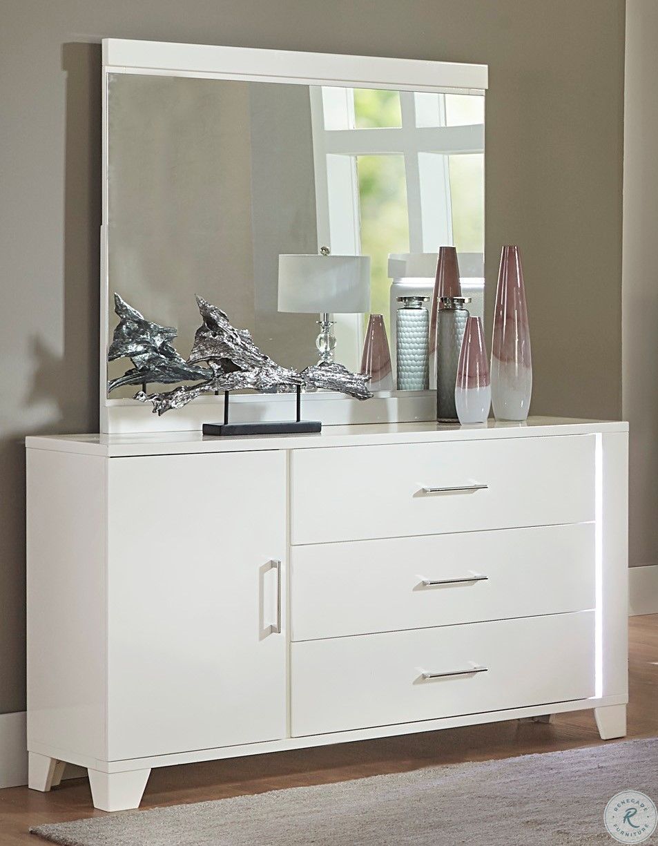 4PCS QUEEN BEDROOM SET #1678W HM