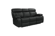 RECLINER SOFA & LOVESEAT 8326BLK-HE