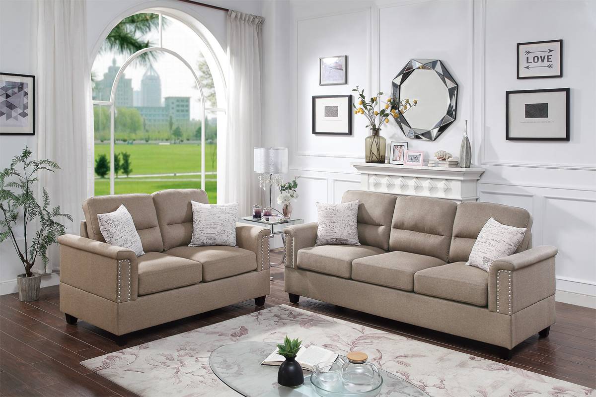 2 PCS SOFA SET 8812-POU