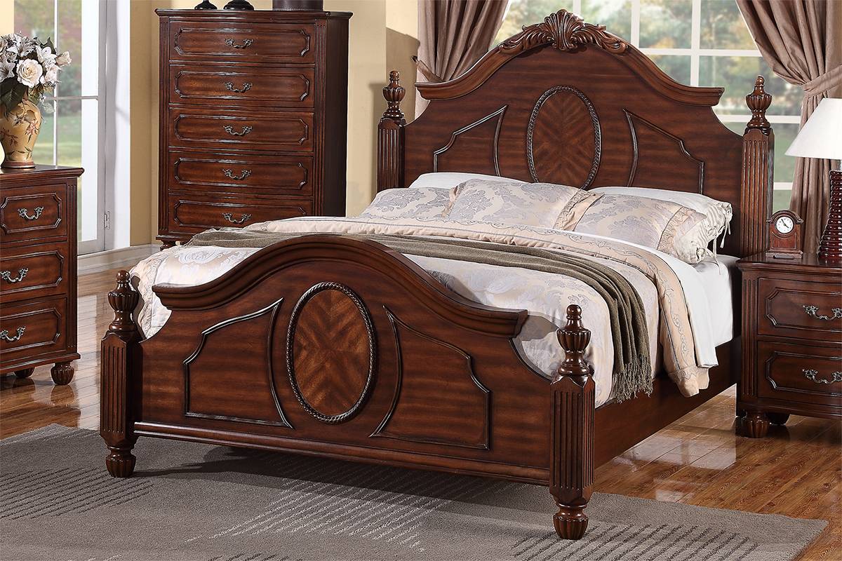 QUEEN BED FRAME ONLY 9141Q-POU