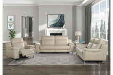 POWER RECLINER SOFA & LOVESEAT 9360BEG-HE
