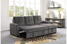REVERSIBLE SOFA CHAISE 9402DGY-HE