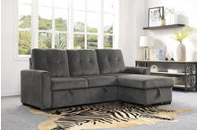 REVERSIBLE SOFA CHAISE 9402DGY-HE