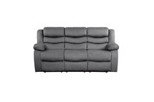 RECLINER SOFA & LOVESEAT 9526GY-HE