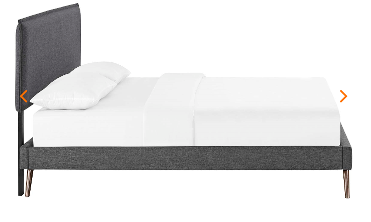 QUEEN BED FRAME MOD-5904-GRY
