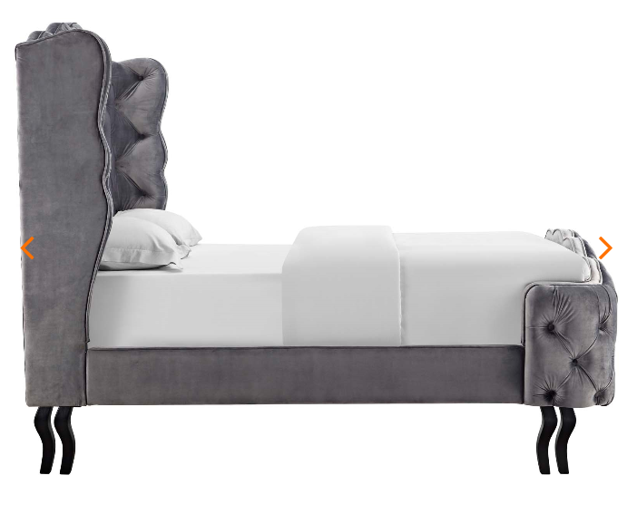 QUEEN BED FRAME MOD-5804-GRY