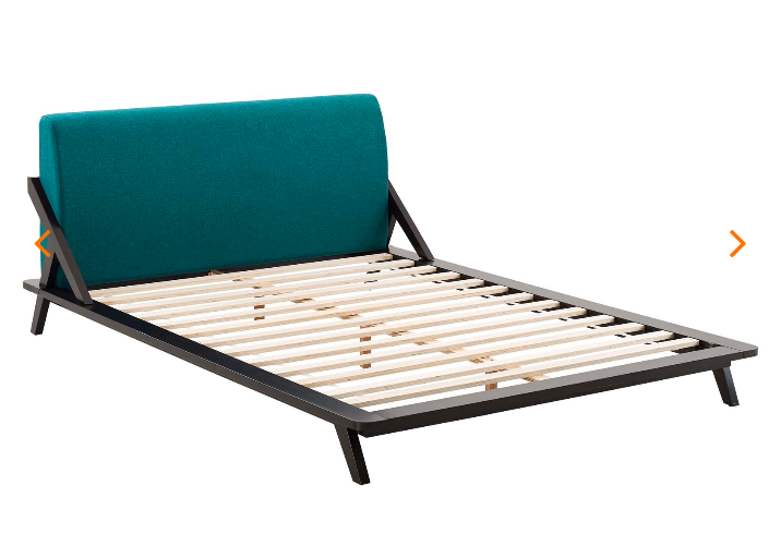QUEEN BED FRAME MOD-6047-CAP-TEA
