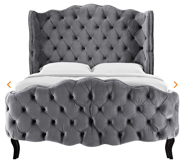 QUEEN BED FRAME MOD-5804-GRY