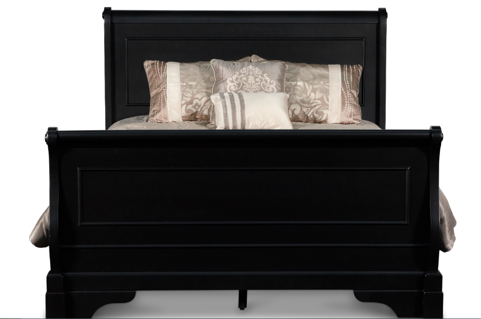 QUEEN BEDROOM SET 4 PC -BELLE ROSE-NC