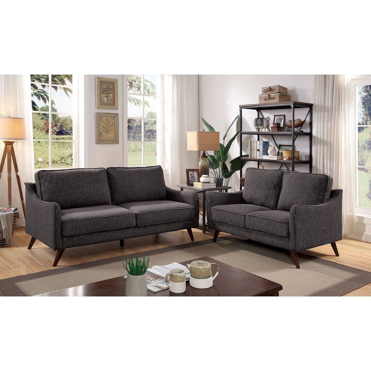 SOFA & LOVESEAT 6971DG MADE IN USA-FOA