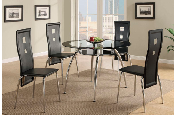 5 PCS DINING SET 2210/1276-POU