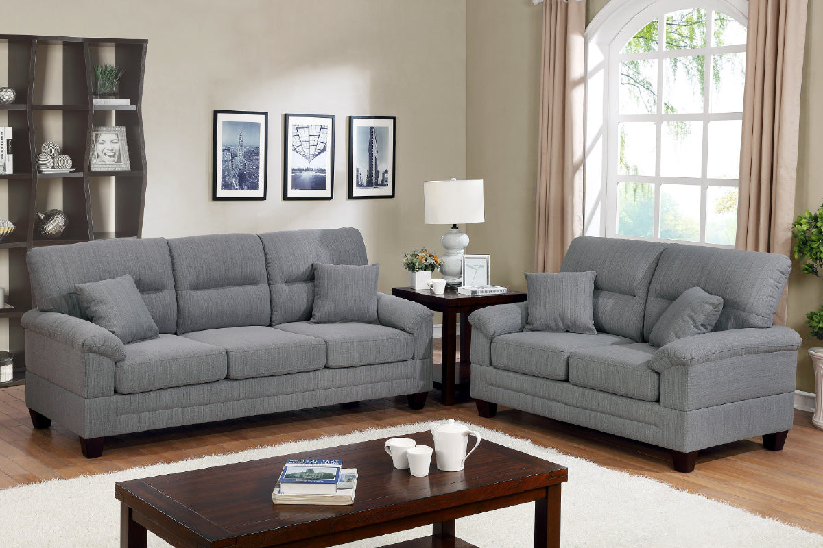 2 PCS SOFA SET 6405-POU
