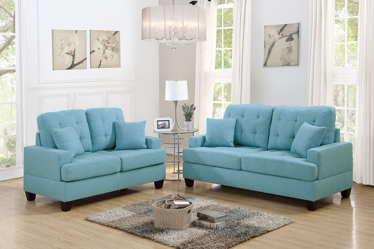 2 PCS SOFA SET 6502-POU