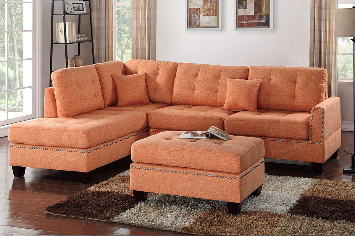 3 PCS SECTIONAL SOFA F6504-POU