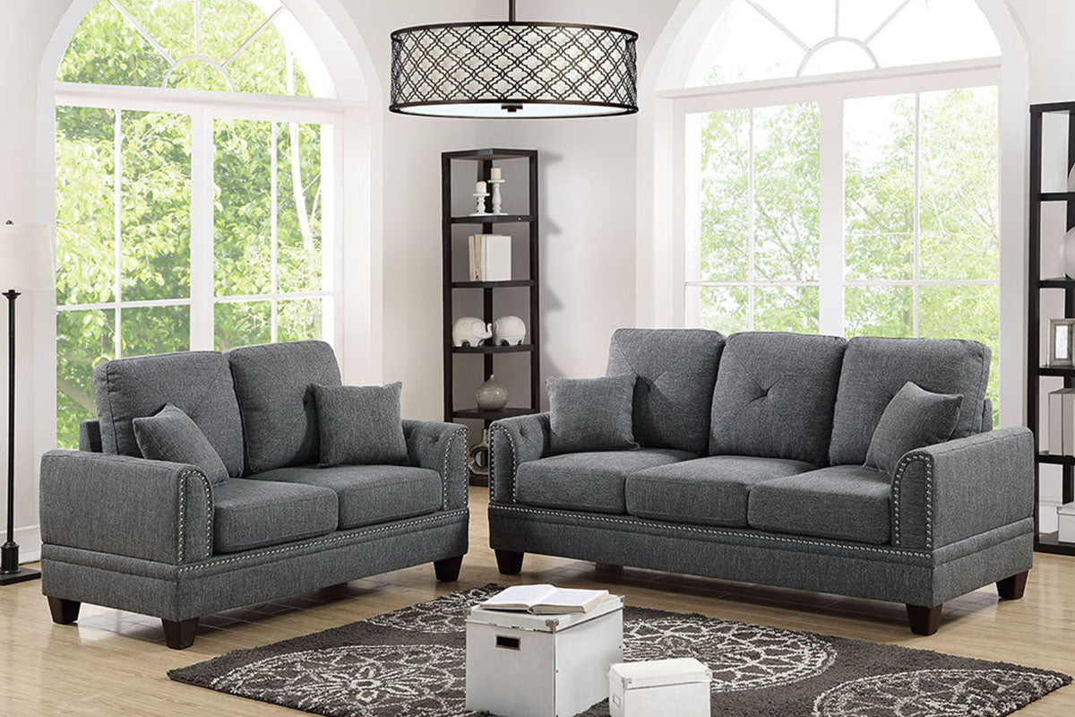 2 PCS SOFA SET 6507-POU