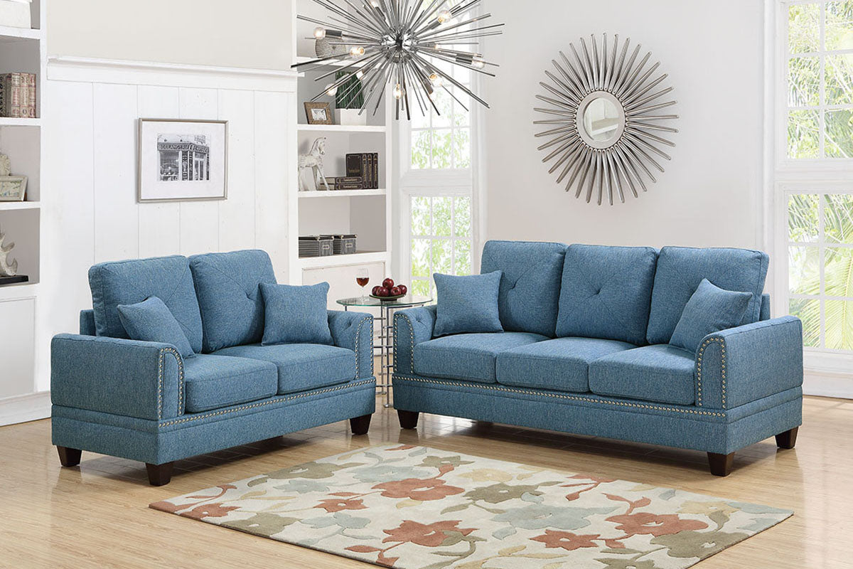 2 PCS SOFA SET 6508-POU