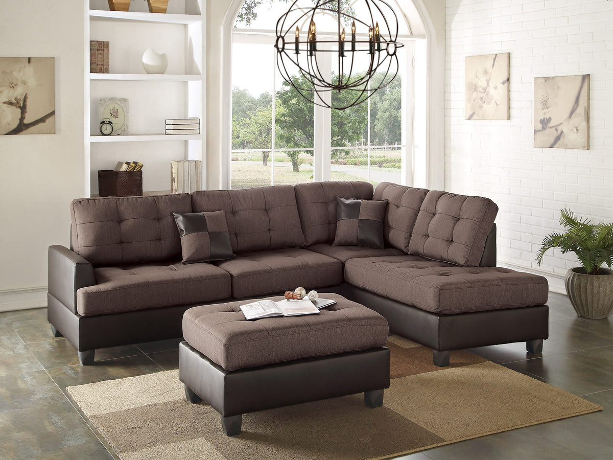 3 PCS SECTIONAL F6855-POU