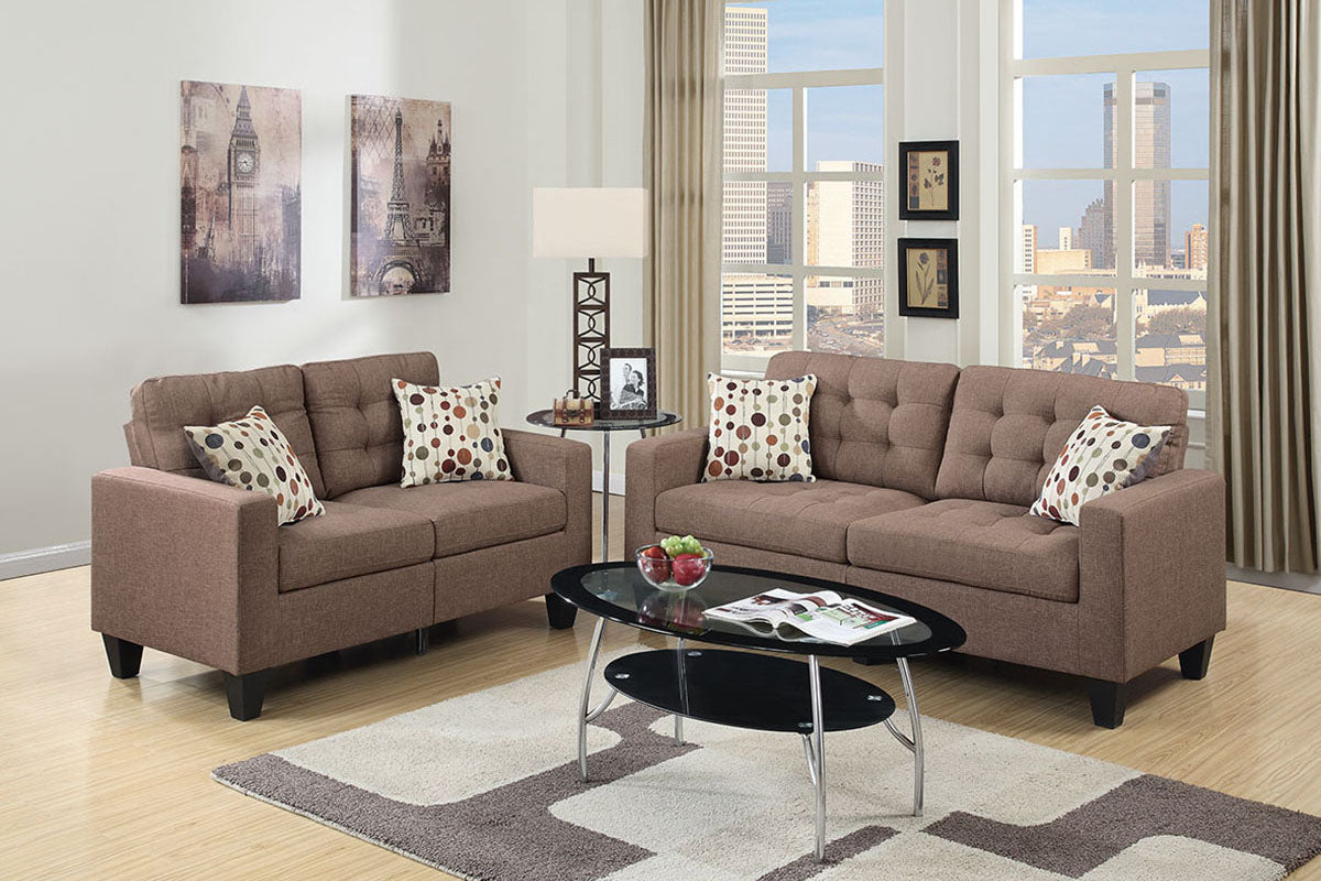2 PCS SOFA SET F6904-POU