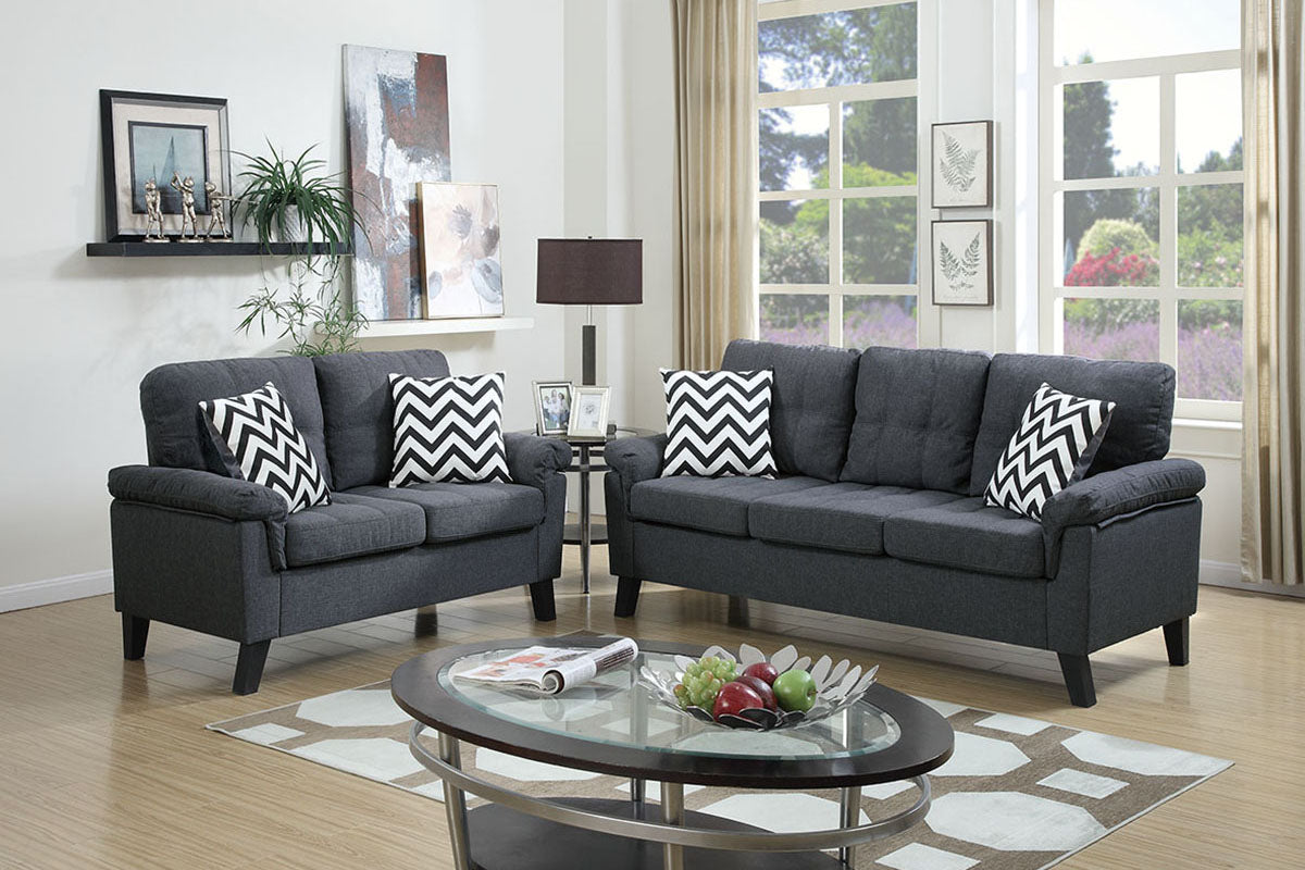 2 PCS SOFA SET 6905-POU