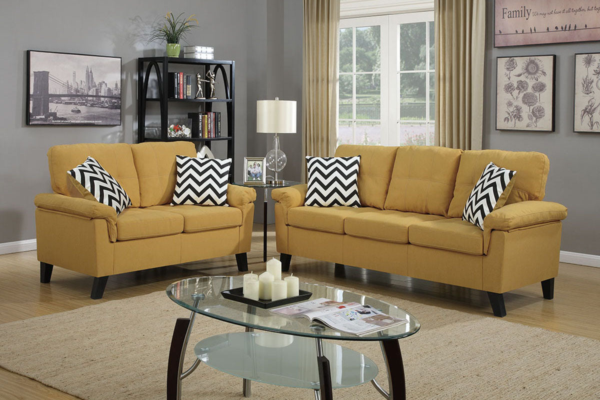 2 PCS SOFA SET 6906-POU
