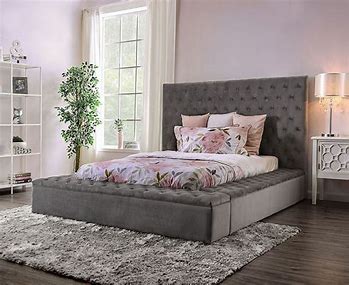 QUEEN BED FRAME ONLY 7897QGY-FOA