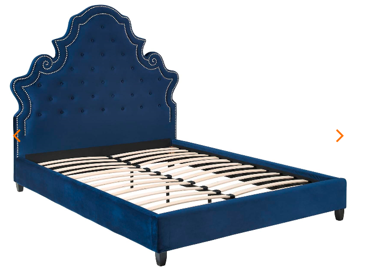 QUEEN BED FRAME MOD-5808-NAV
