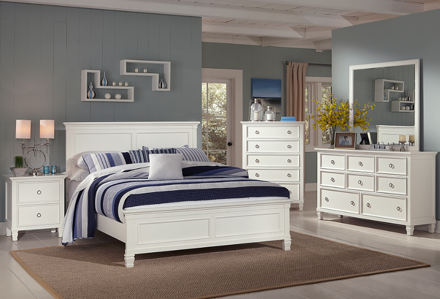 QUEEN BEDROOM SET 4PC -TAMARACK-NC
