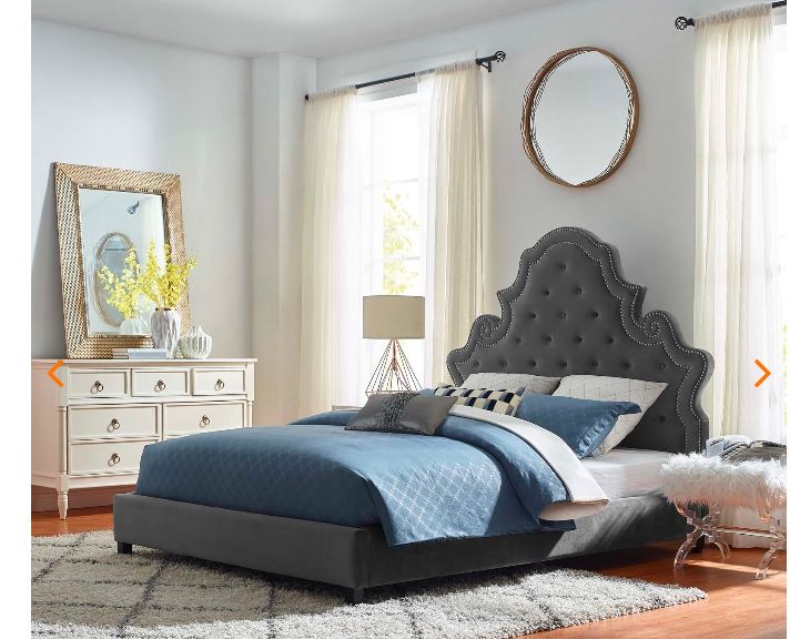 QUEEN BED FRAME MOD-5808-NAV